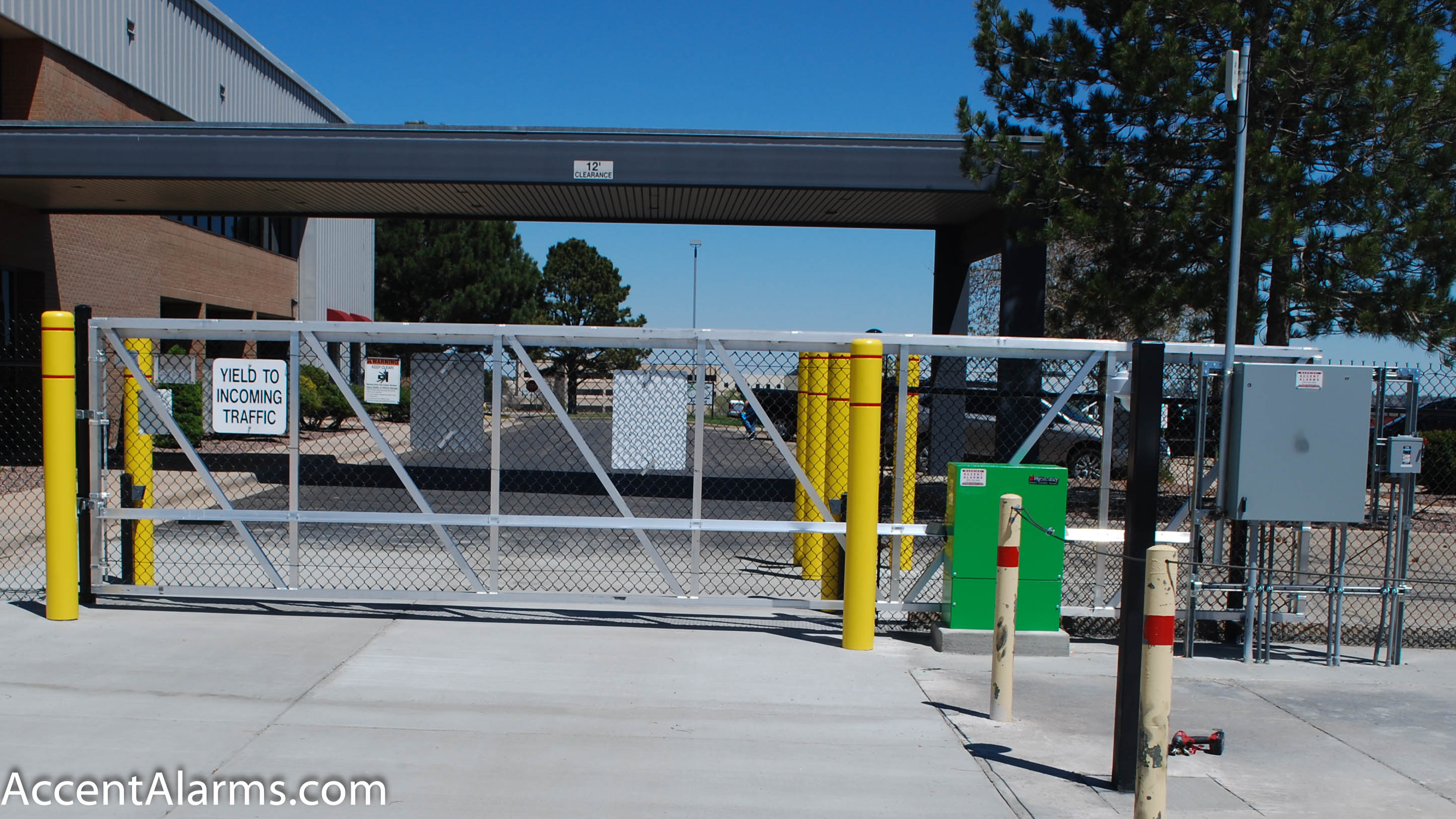 Accent Alarms Gate Installation featured on Hy-Security website